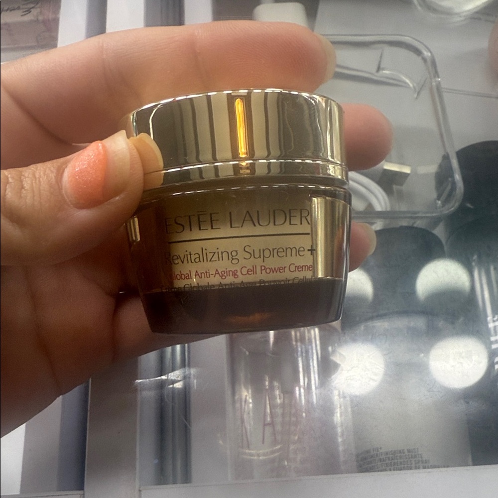Estee Lauder Revitalizing Supreme+ Cell Power Creme - Gold and Brown